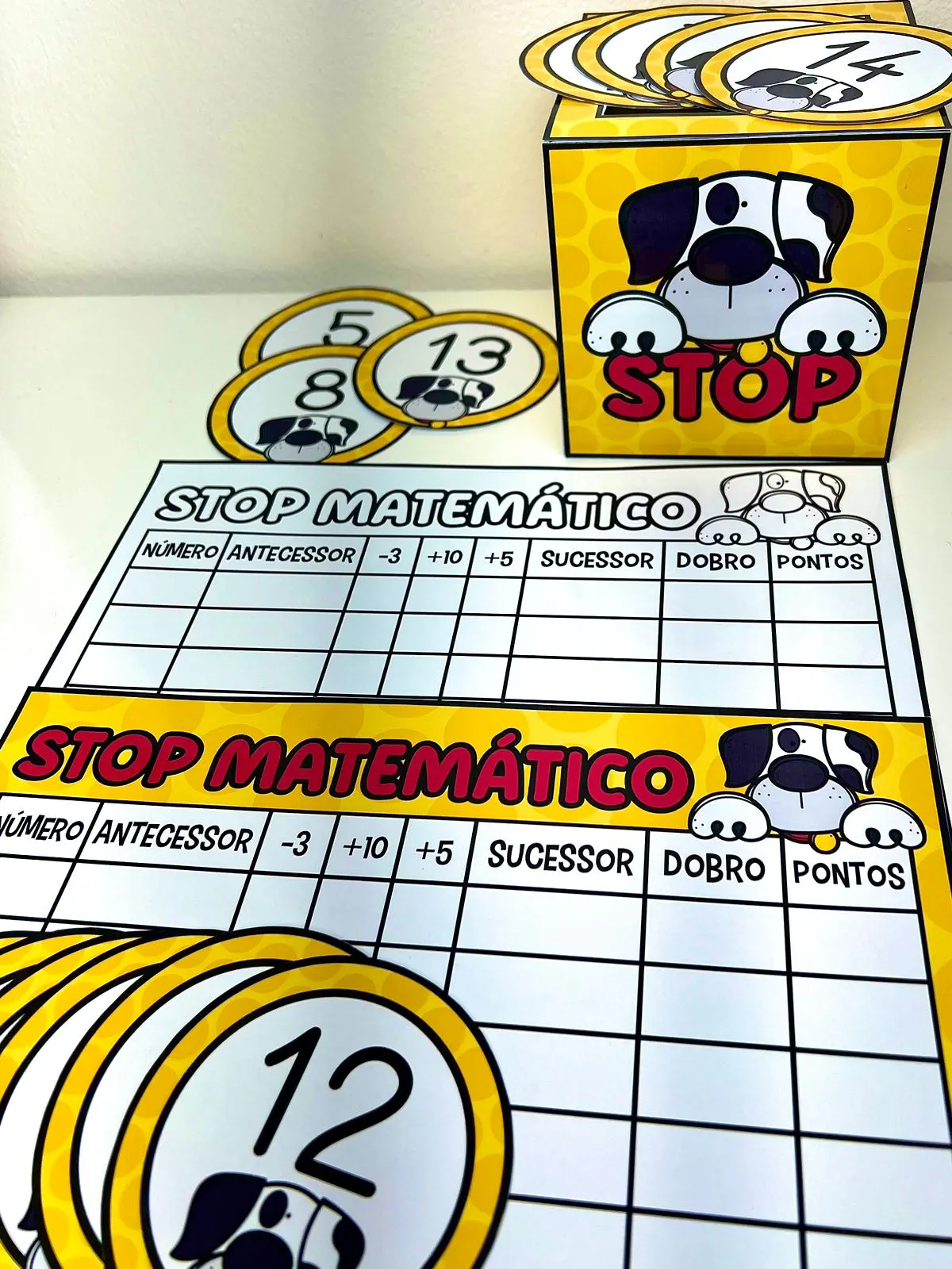Versão Matemática da Brincadeira “Stop”🧮
