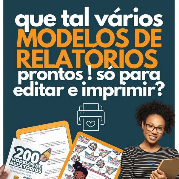 ✅ Relatórios de Desenvolvimento: Educação Infantil – Berçário ao Pré-Escolar