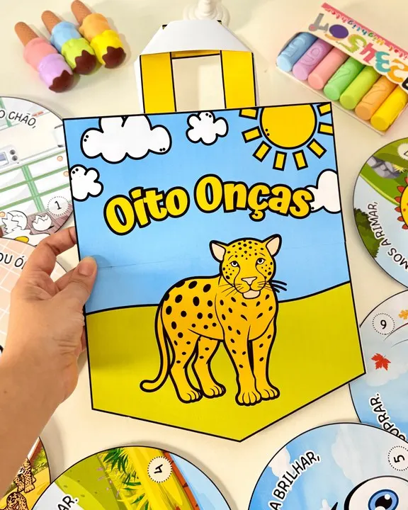 ✨ Sacola para Contação de Histórias: Trabalhando a Vogal O ✨