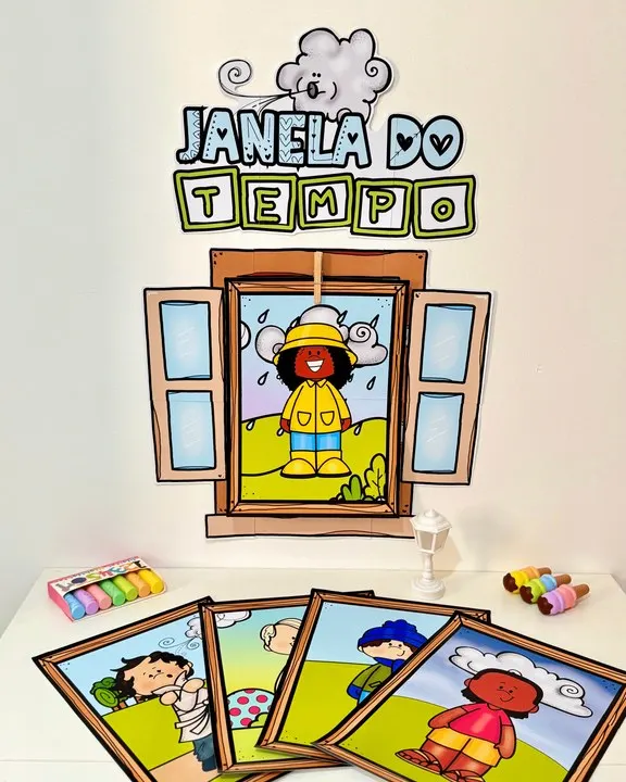 🌤 Painel “Janela do Tempo” – Tornando a rotina ainda mais especial!