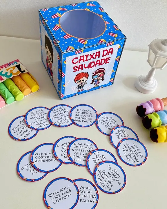 🎁 Caixa Dinâmica da Saudade