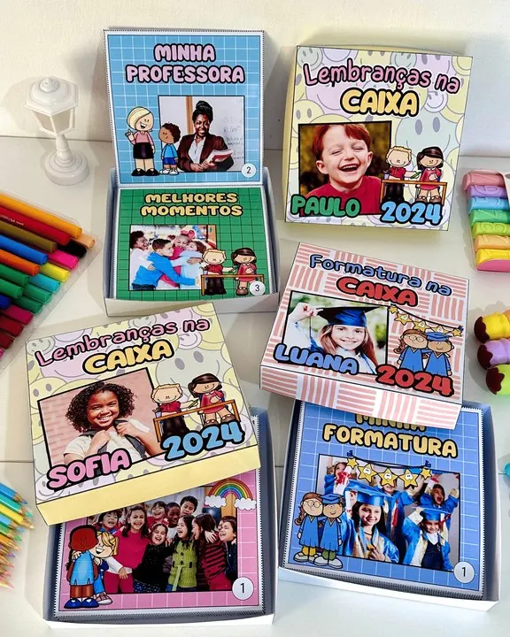 🎓 Caixa Criativa: Memórias da Formatura