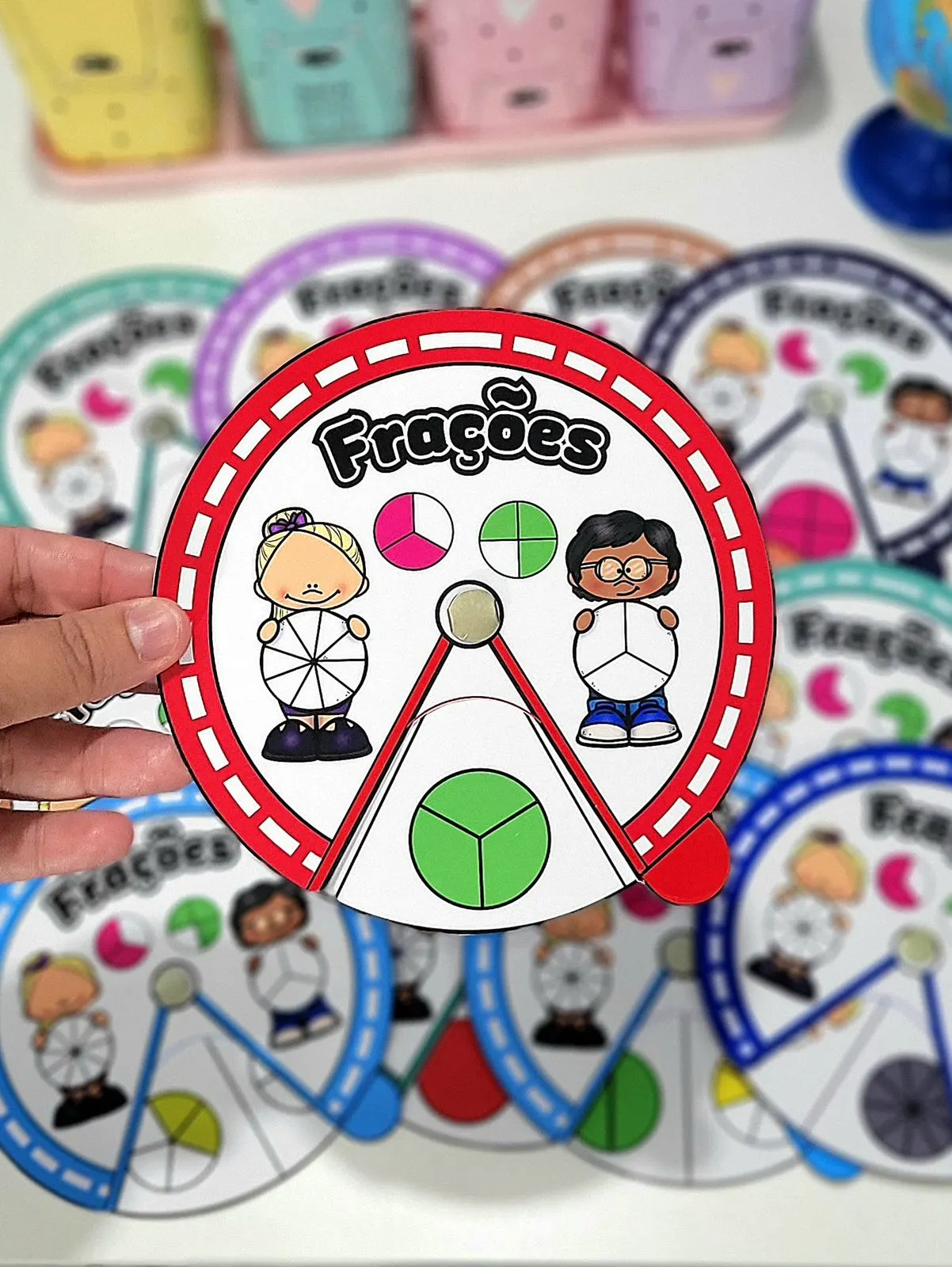 🎡 Roletas das Frações