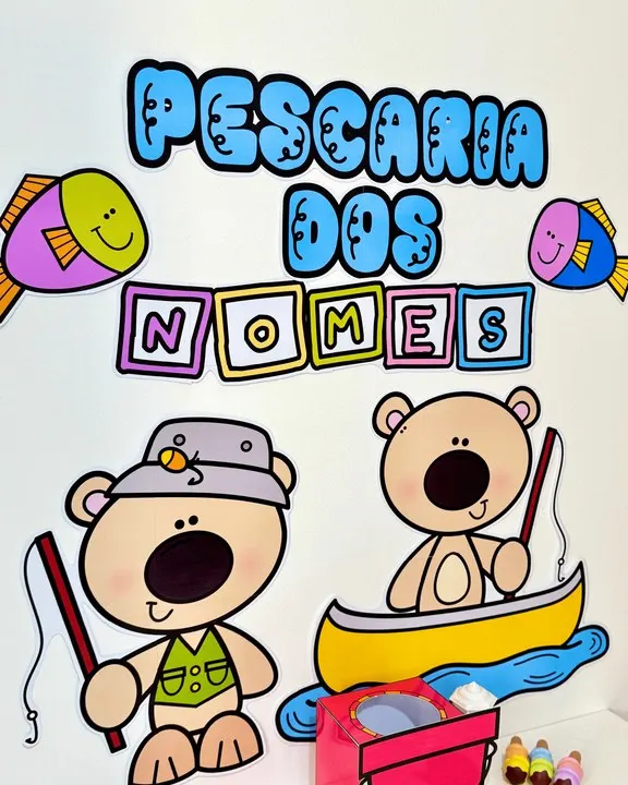 🎣 Kit Pescaria dos Nomes – Aprendendo com diversão e interatividade