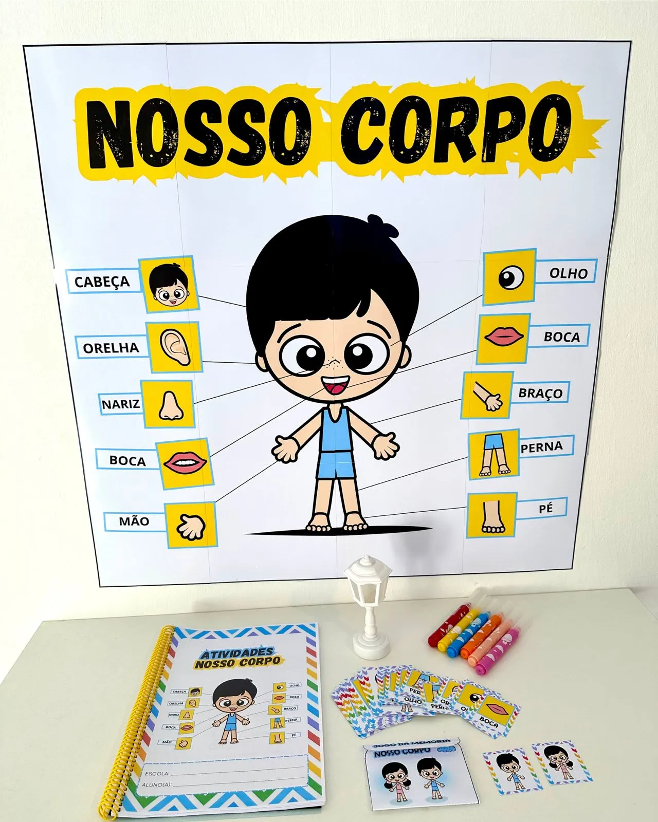 🎨 Kit tema Nosso Corpo