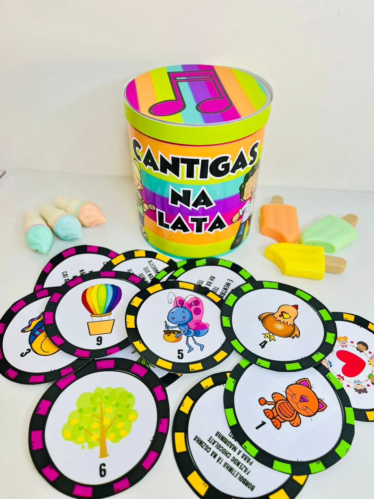 🎶 Cantigas na Lata: Diversão e Aprendizado Musical 🎶