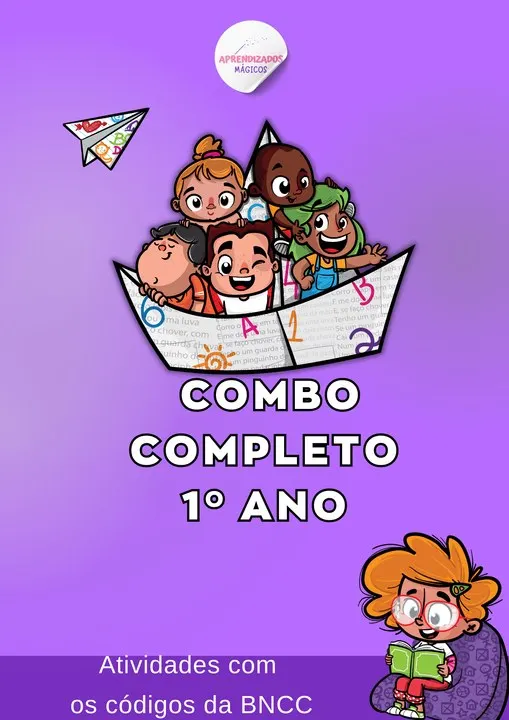 📘 Combo Completo 1º Ano – Apostilas Educativas (BNCC 2025)