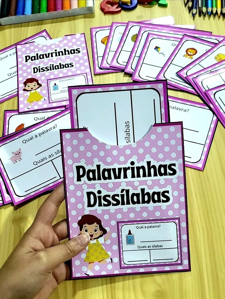 📘 Palavrinhas Dissílabas – Aprendizado com diversão!