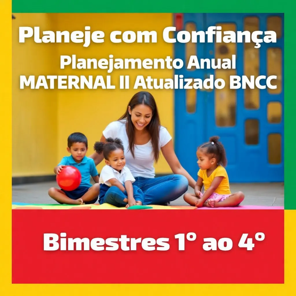 📘 Planejamento Anual – Maternal II | BNCC Atualizada 🌈