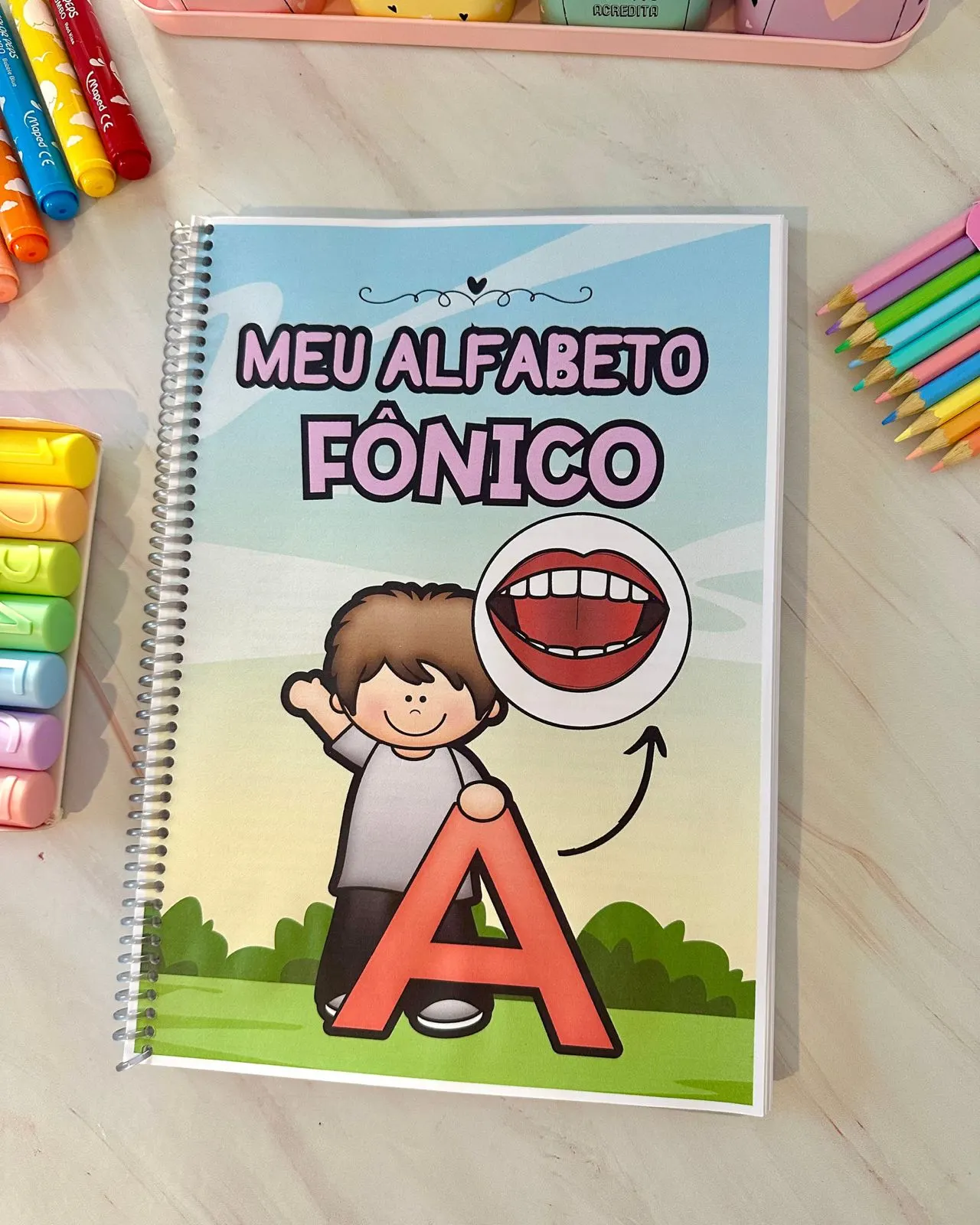 📚 Apostila de Atividades para Trabalhar o Alfabeto com Abordagem Fônica