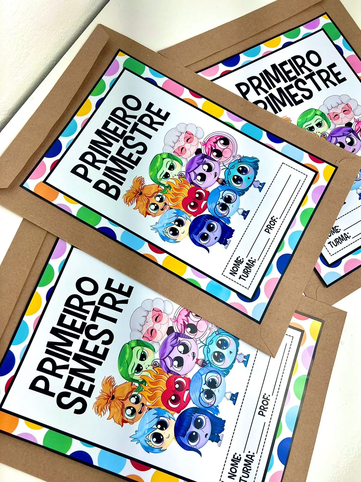 📚 Kit de Capas para Avaliações e Atividades DIVERTIDAMENTE