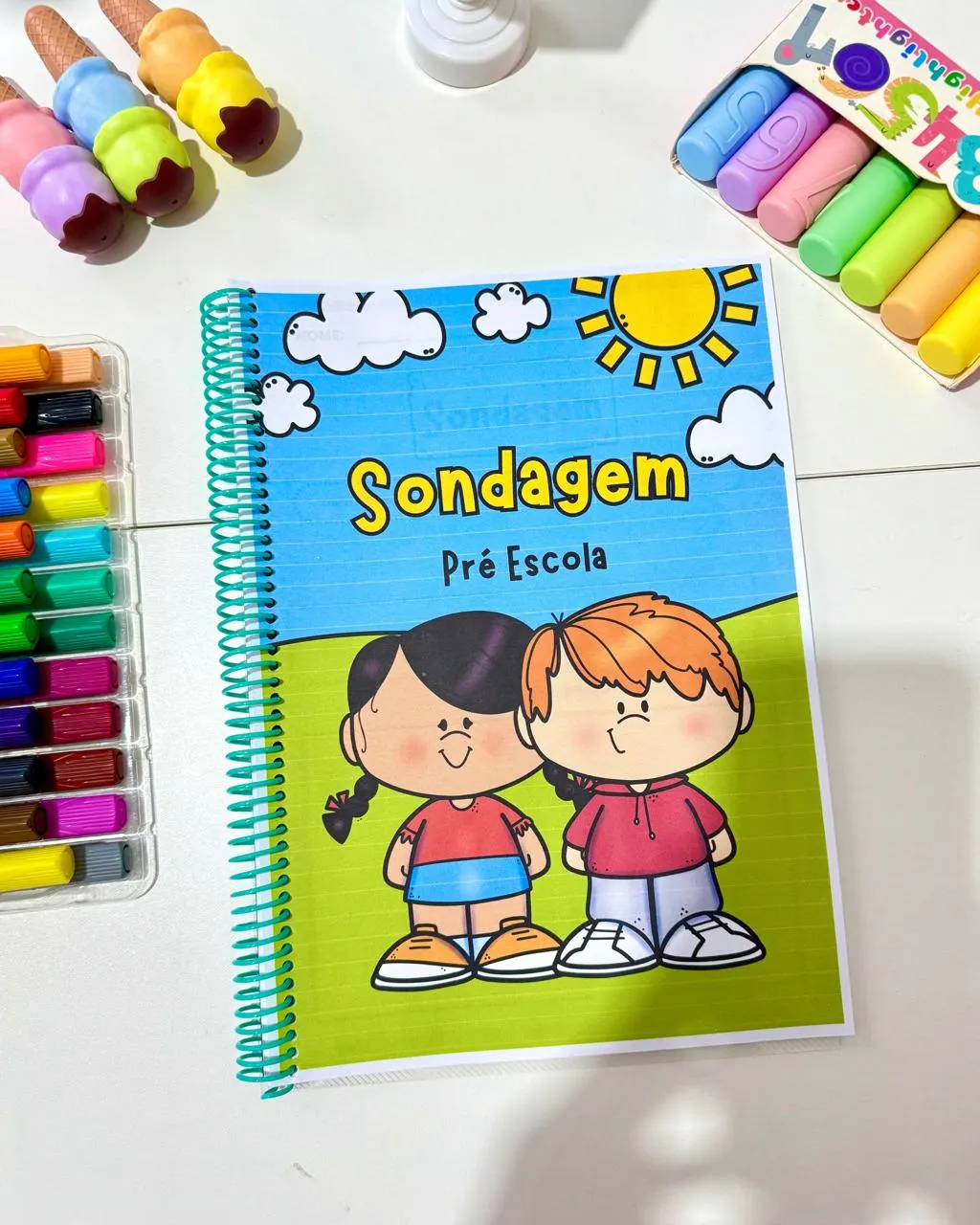 📚✨ Apostila Sondagem Pré-Escola