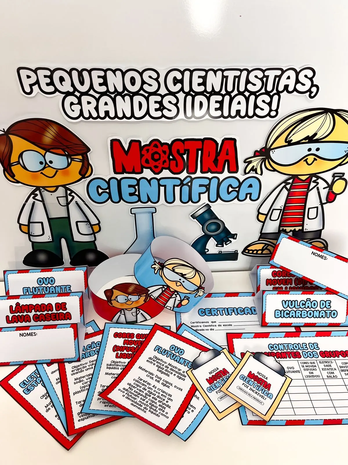 🔬 Kit Cientista Escolar