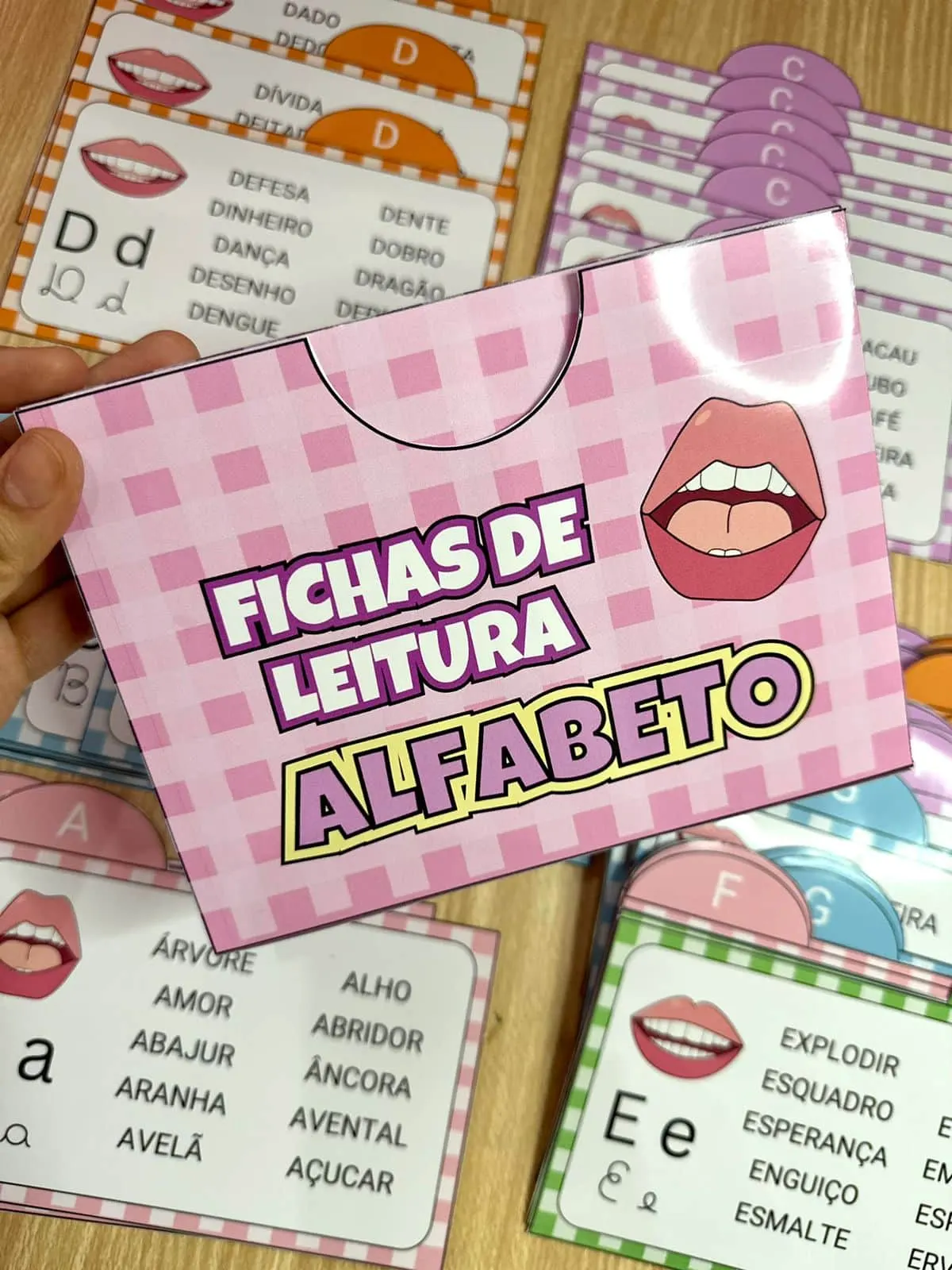 Ficha de leitura Alfabeto
