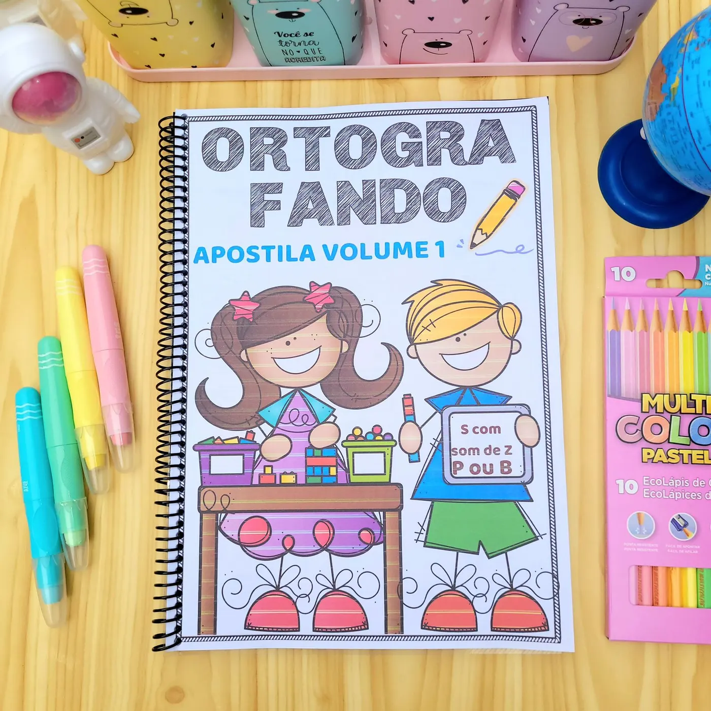 Apostila Ortografando 1° e 2° Ano