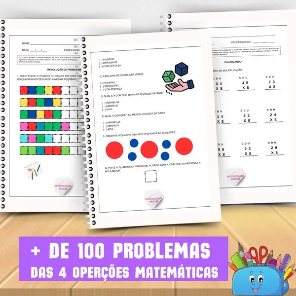 Apostila Situações – Problemas  1° ao 5° ano