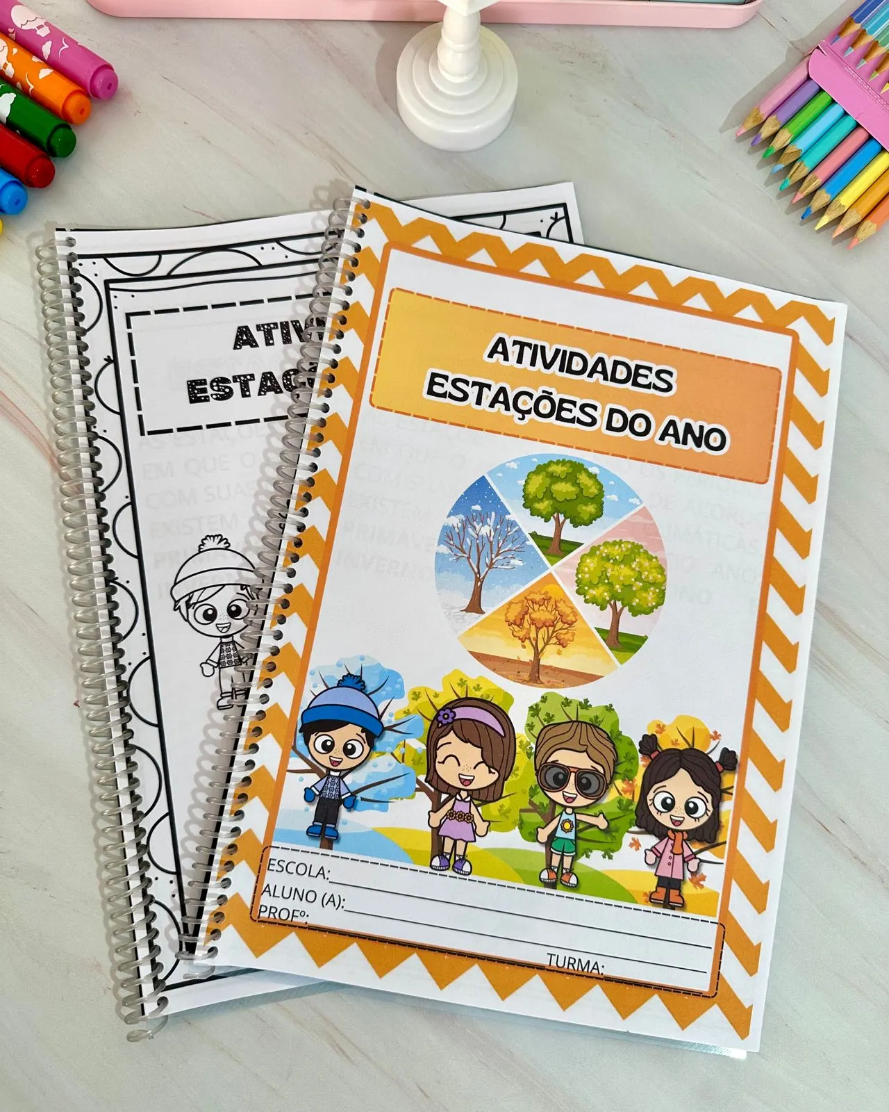 Apostilas de Atividades: Estações do Ano