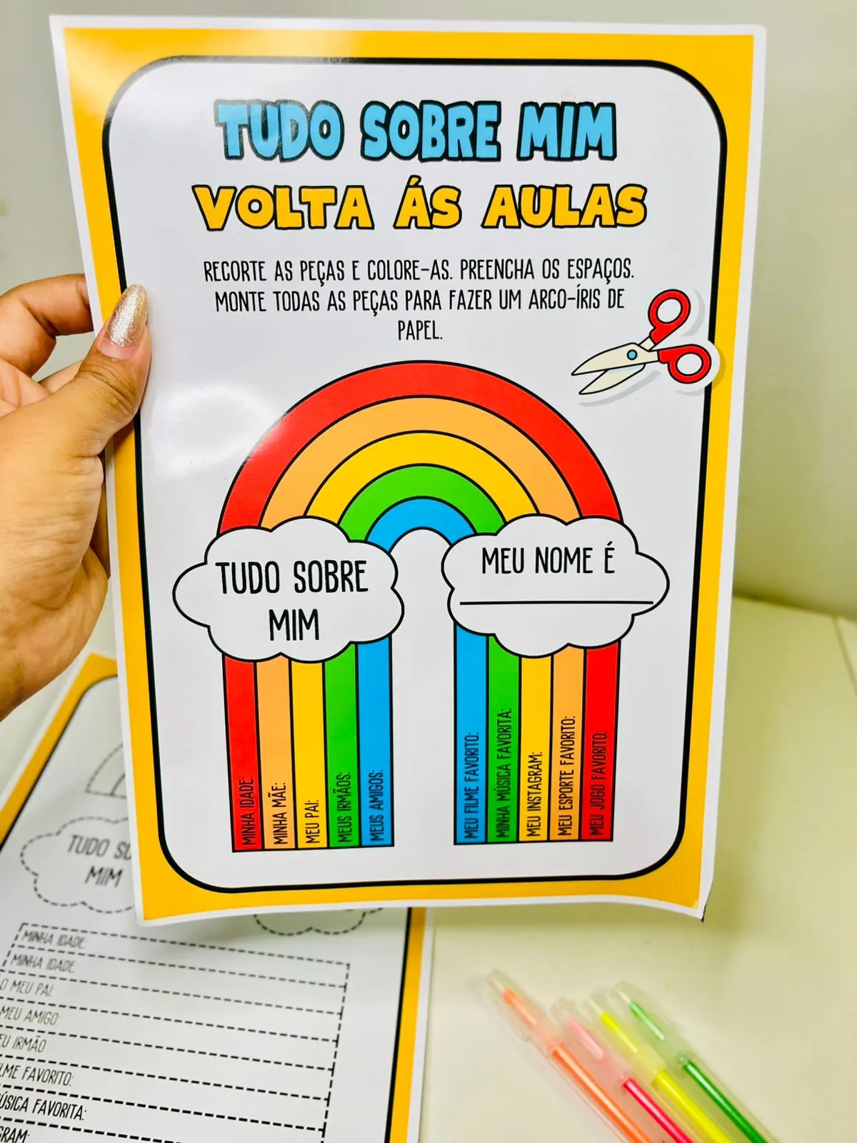 Arco-Íris “Tudo Sobre Mim”