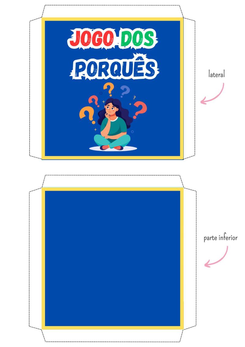 🔍 Jogo de Tabuleiro dos Porquês