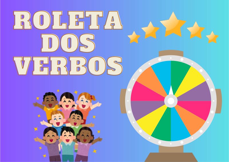 🎯 Jogo Roleta dos Verbos