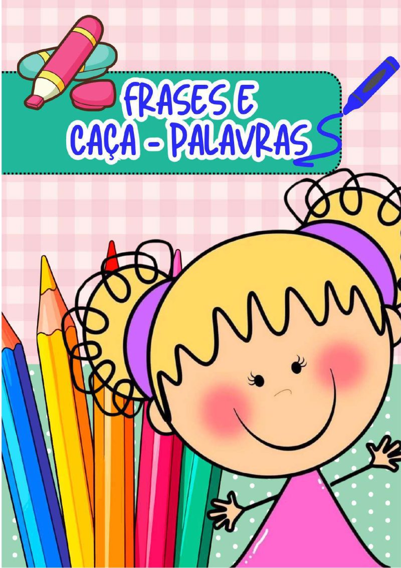 kit com 16 Atividades de Caça-Palavras e Formação de Frases