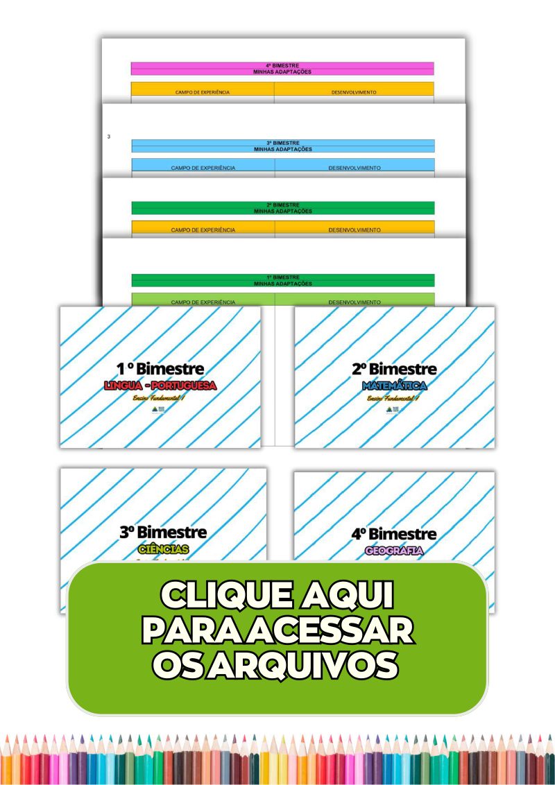 Kit Completo Planejamento 3º Ano 2026 BNCC – Planos de Aula e Atividades (500+ Páginas)