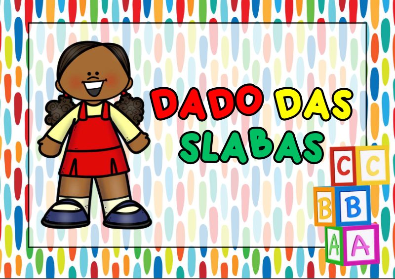 🎲 Kit Dado das Sílabas 🎲