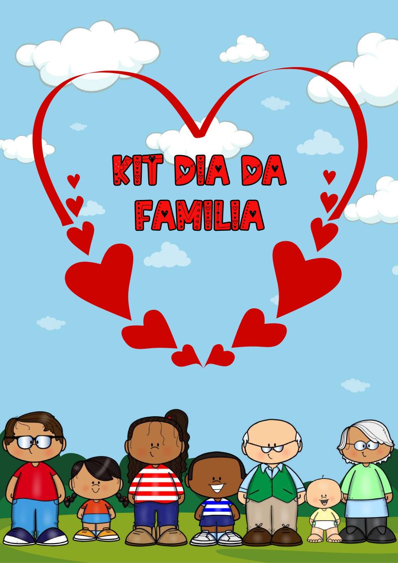 Kit Dia da Família: Lembrancinhas e Moldura para Foto