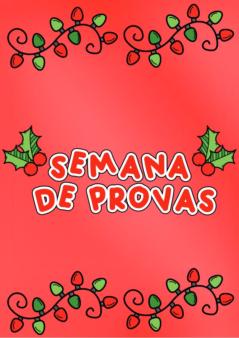 🎄✨ Kit Natalino da Semana de Provas