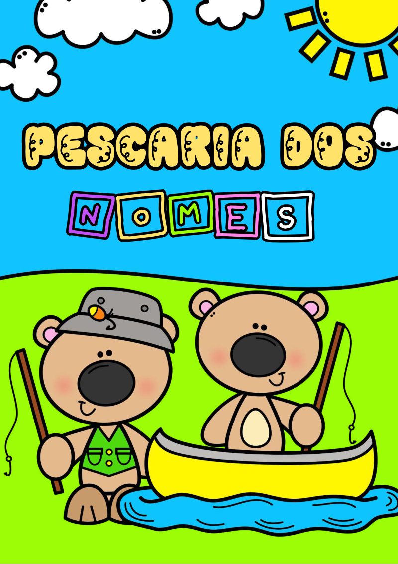 🎣 Kit Pescaria dos Nomes – Aprendendo com diversão e interatividade