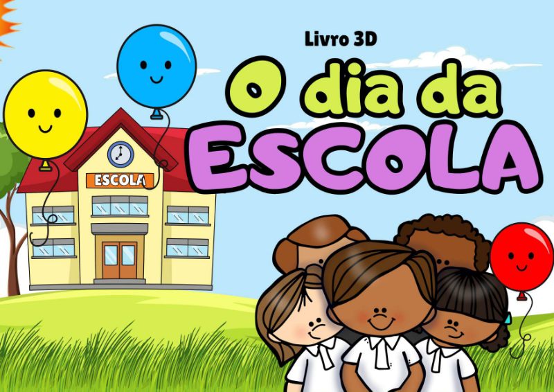 Livro 3D Dia da Escola