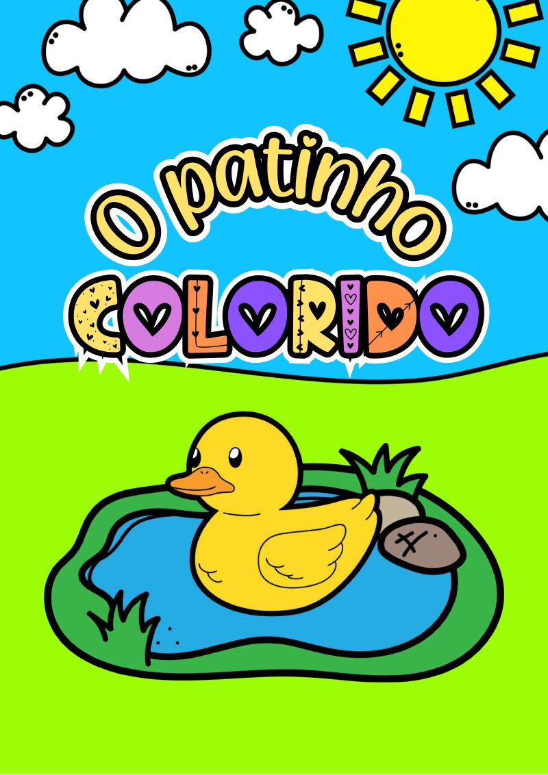 🎶 Luva Musical “O Patinho Colorido”
