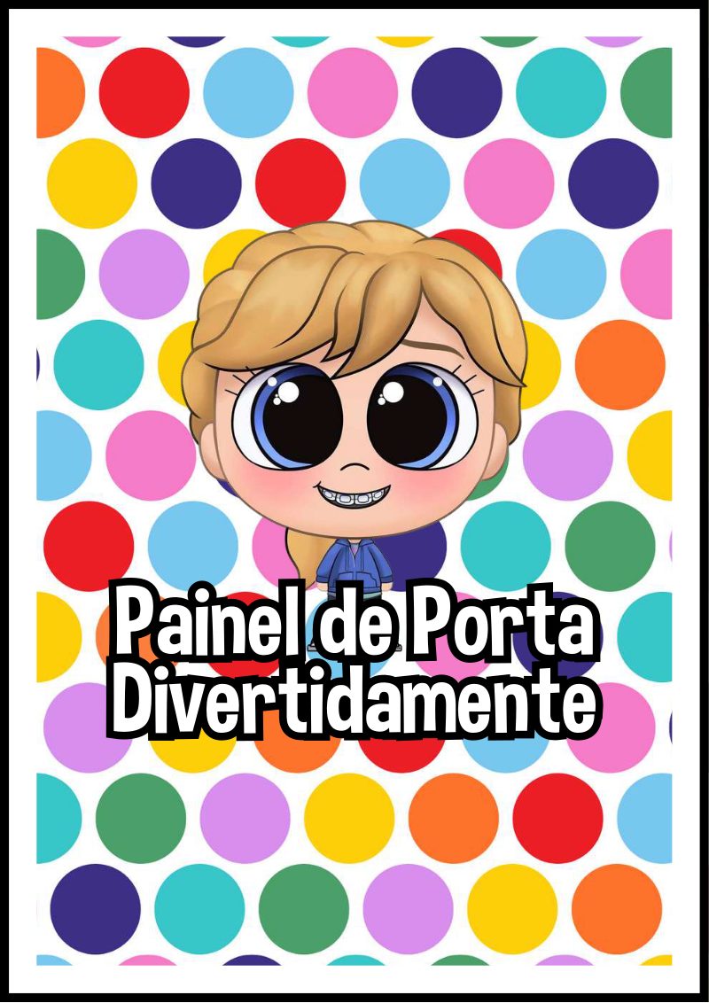 Painel de Porta Divertidamente