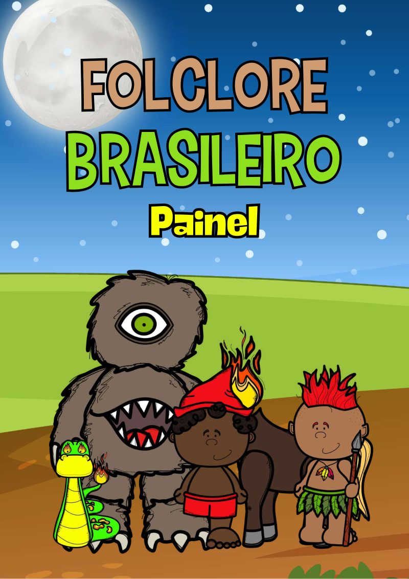 Painel Tema Folclore Brasileiro