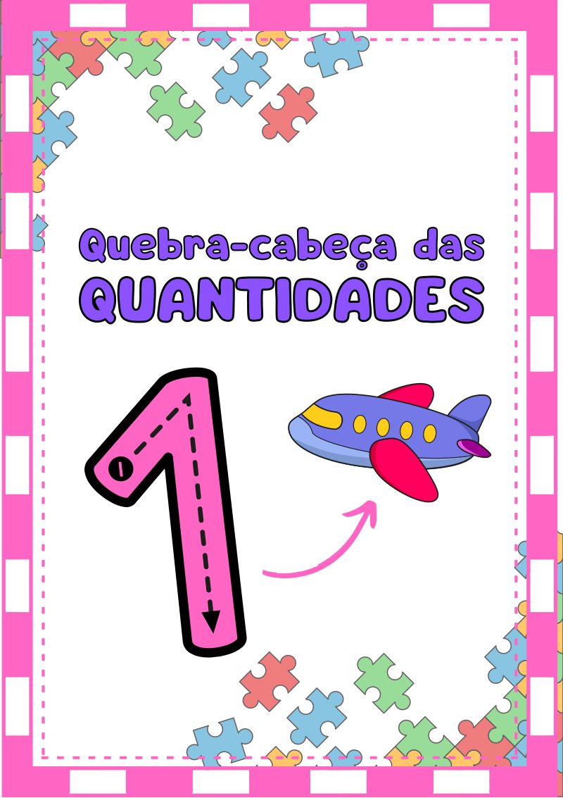 Quebra cabeça das quantidades