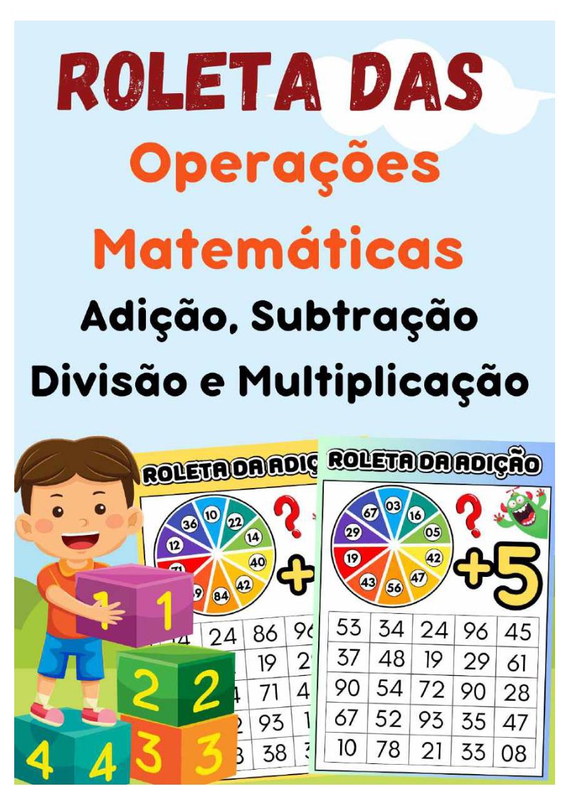 Roleta das Operações Matemáticas
