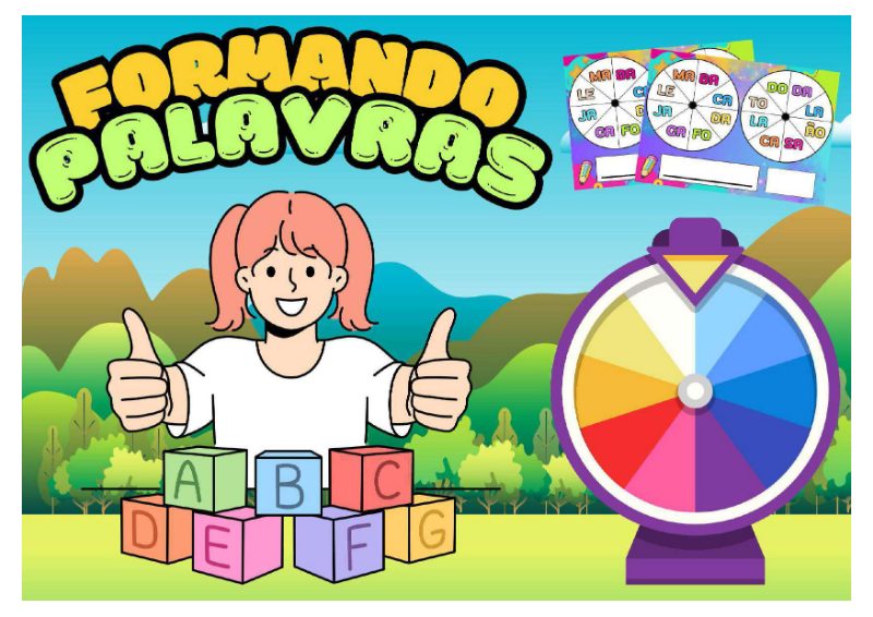 🎡 Roleta Formando Palavras